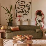 3-seater sofa Tapenade green L2201