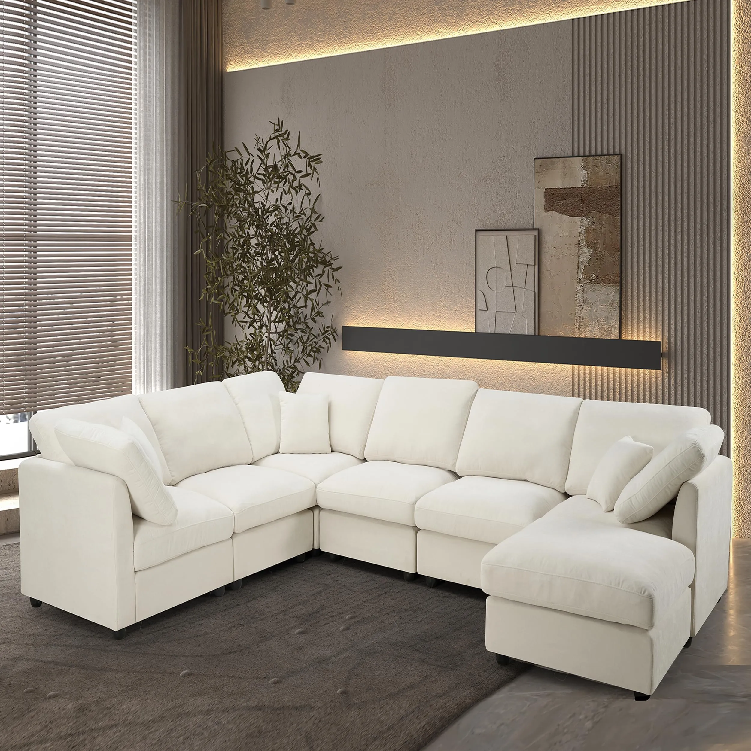 7 seater sofa