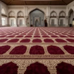 Al-Noor Maroon Masjid Carpet