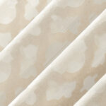 Anuel Trellis Jacquard Sheer Rod Pocket Curtain Panel4