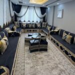 Arabic Furniture for Cafes, Arabic Majlis, Wooden Bench Majlis2 (1)