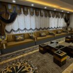 Arabic Majlis Jalsa, Wooden Bench for Restaurant and Cafés3
