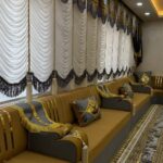 Arabic Majlis Jalsa, Wooden Bench for Restaurant and Cafés4