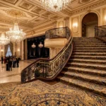 Ballroom Exhibition Hall Stairs Carpet