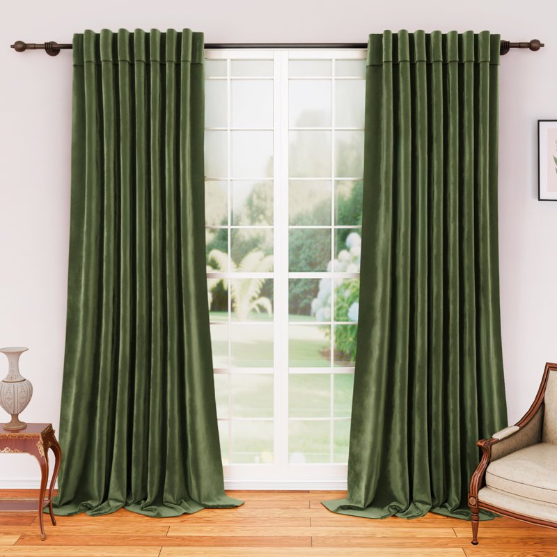 Blackout Velvet Curtains1