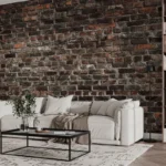 Brick Black Wallpaper