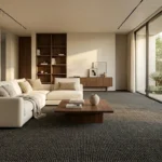 Dark Boucle Sisal Carpet