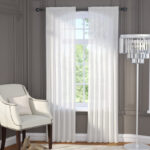 Daxin Solid Sheer Voile Rod Pocket Curtain1