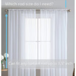 Daxin Solid Sheer Voile Rod Pocket Curtain4