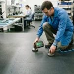 Dissipative rubber flooring Dubai