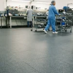 Dissipative rubber flooring Dubai