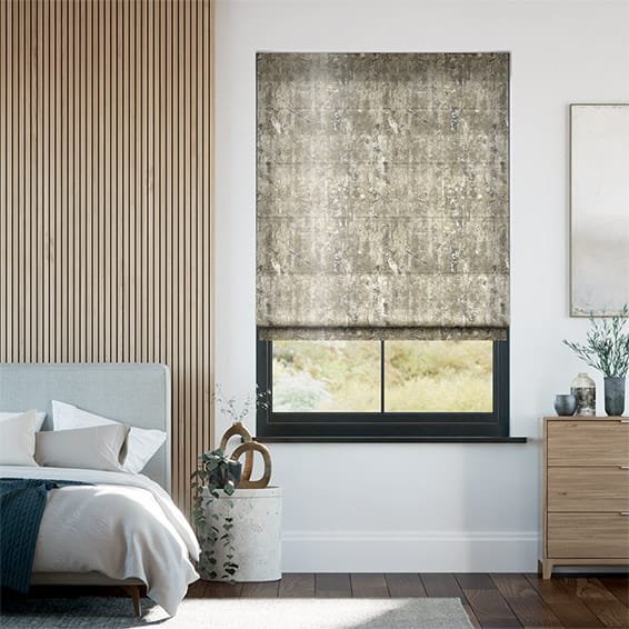 Electric-Breedon-Velvet-Stone-Roman-Blind