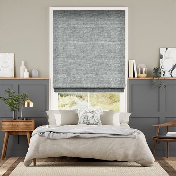 Electric-Harlow-Midnight-Blue-Roman-Blind