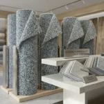 Essential Flair Blue & Ivory Wall to Wall Carpet