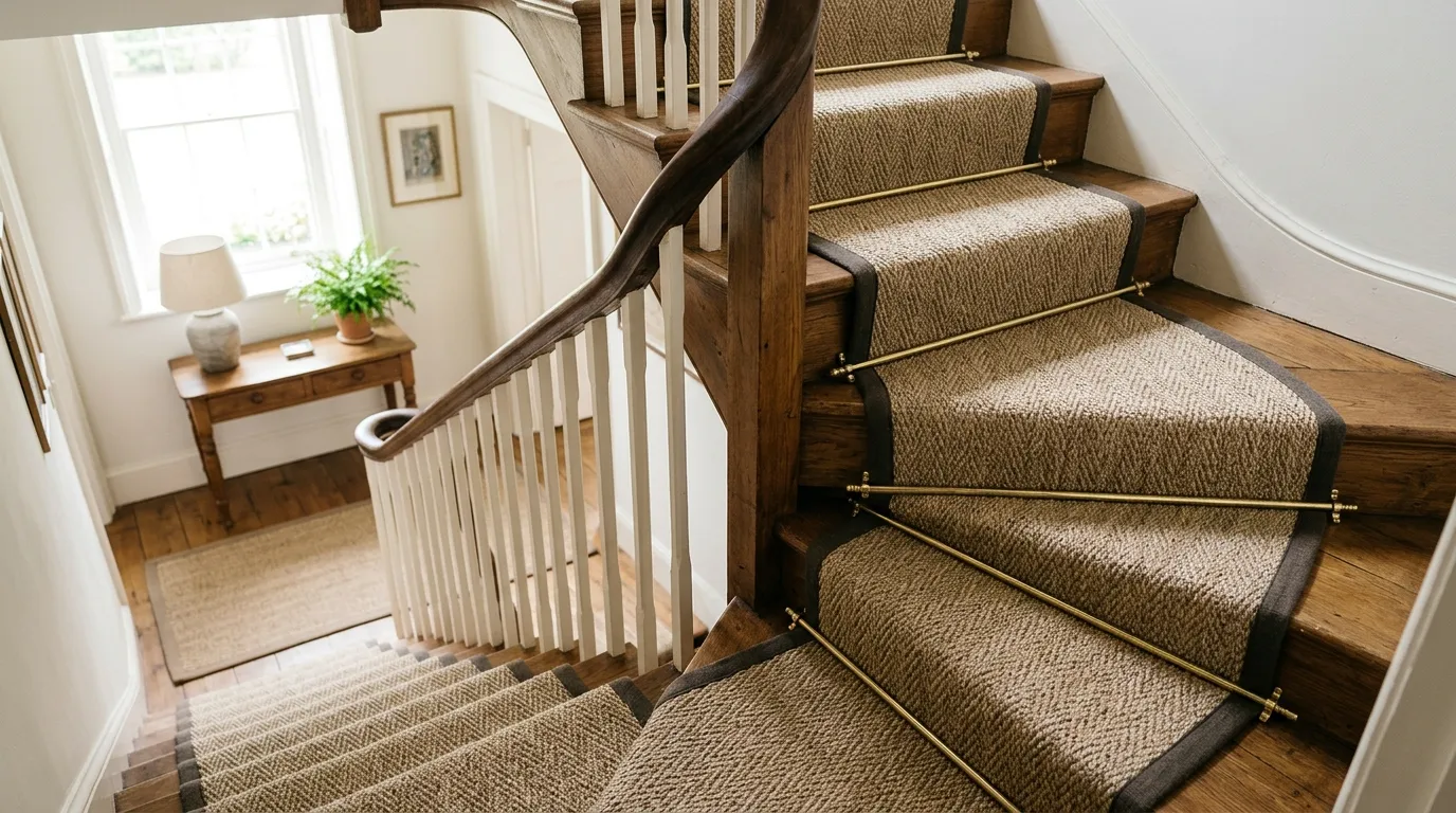 Fiber Sisal Stair Carpet