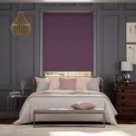 Florence Blackout Amethyst Roller Blind1