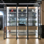 Glass Display Cabinet with LED01