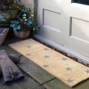 Star Textured Coir Runner Mat Dubai