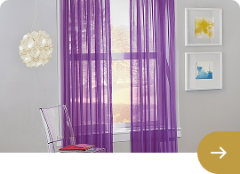sheer curtains