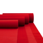 Polyester Wedding Red Carpets