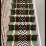Handmade Afghan Stair Runner Carpet