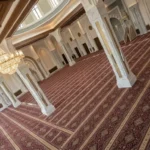 Harmain Maroon Masjid Carpet
