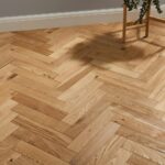 Herringbone Natural Oak Flooring