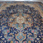 Blue Hand-Tufted Persian Carpet