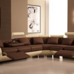 L Shaped Design Recliner Leather Sectional Sofa3
