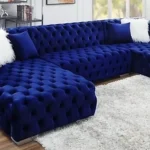 Luxury Chesterfield Modular Upholstered U Shape Sofa For Livingroom2 (1)