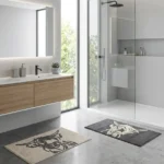Microfiber Bathroom Floor Mat
