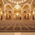 Mihrab Design Mosque Carpet