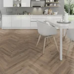 Munich Oak Herringbone SPC Flooring