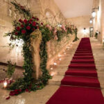 Needle Punched Red Stair Carpet