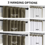 Olivia Signature Thermal Lined 100% Blackout Velvet Curtains3