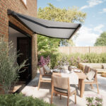 Perth Nickel Full Cassette Awning outdoor blinds