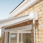 Perth Taupe Full Cassette Awning Outdoor Blinds