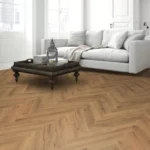 Raunch Oak Herringbone SPC Flooring