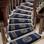 Luxury Blue Stair Runner Carpet