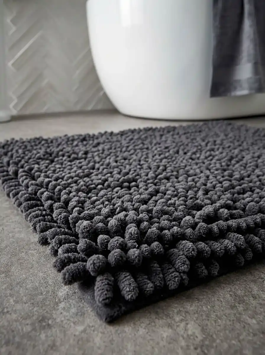 Shaggy Chenille Bath Mat Dubai