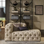 U-Shaped Button Tufted Fabric Sectional Sofa4 (1)