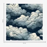 Clouds Printed Wallpaper Dubai