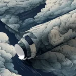 Clouds Printed Wallpaper Dubai