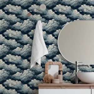 Clouds Printed Wallpaper Dubai