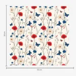 Poppies, daisies, wallpaper