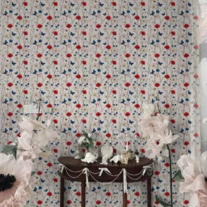 Poppies, daisies, wallpaper