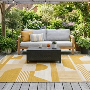Yellow Outdoor Rug - Marlo
