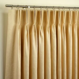 luxury pinch pleat curtains