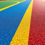 Resilient Athletic Surfacing EPDM Flooring
