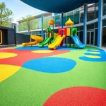 Resilient Athletic Surfacing EPDM Flooring